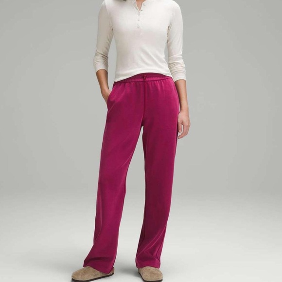 Lululemon Athletics Magenta Purple Softstreme Women's Pants - Picture 1 of 7